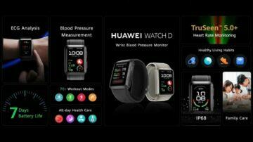 Huawei Watch D specifikace