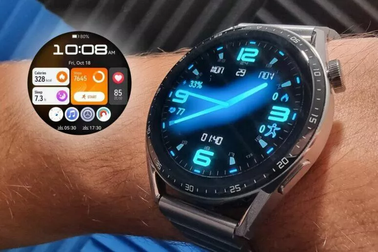 Huawei Watch GT 3 update widgety aktualizace ovládání Huawei Watch GT 3 update widgety aktualizace ovládání