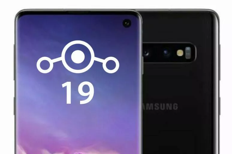 LineageOS 19 telefony Galaxy S10