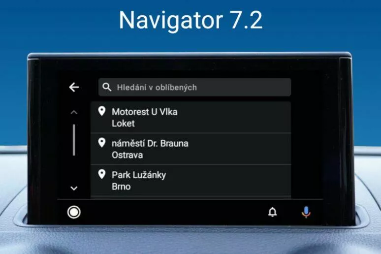 MapFactor Navigator 7.2 android auto novinky MapFactor Navigator 7.2 android auto novinky