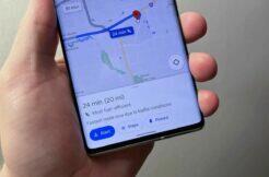 Mapy Google aplikace navigace typy dopravy výběr nabídka