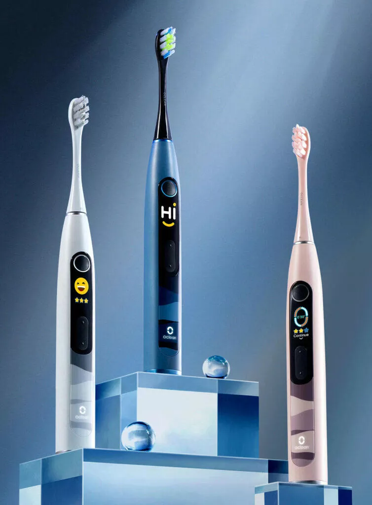 oclean x10 elektrický sonický kartáček