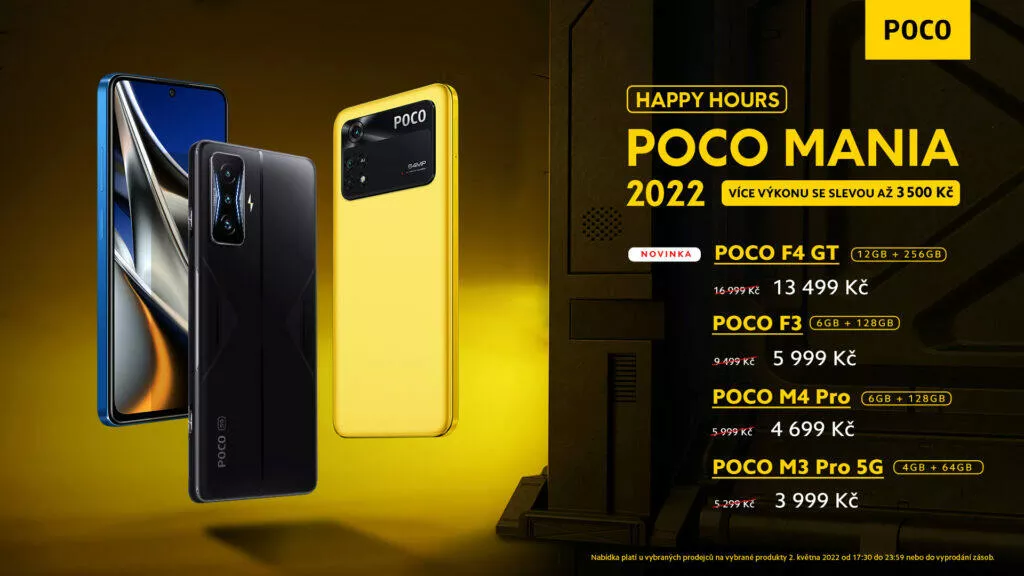 POCO MANIA Happy hours 2022