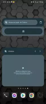 Překladač Google Material You widget ukázka