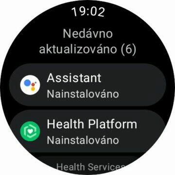 Samsung Galaxy Watch4 Google Asistent aktivace 3 Assistant