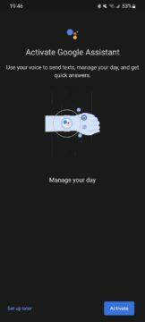 Samsung Galaxy Watch4 Google Asistent aktivace Wear OS