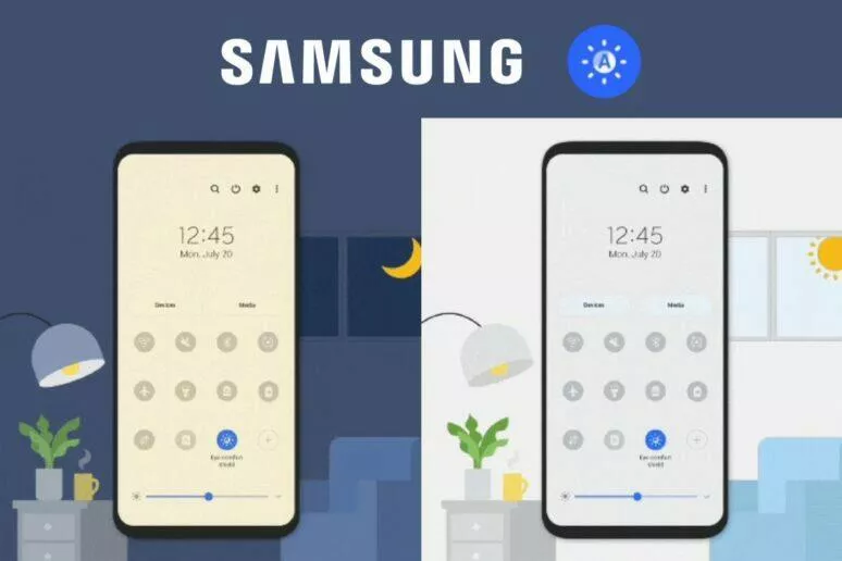 Samsung Pohodlí pro oči modré světlo filtr Samsung Pohodlí pro oči modré světlo filtr