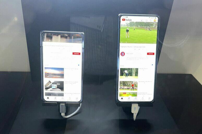 Samsung rolovací displej koncept ukázka