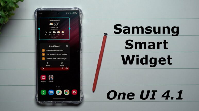 Samsung Smart Widgets - Brand New on ONE UI 4.1