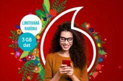 Vodafone 3 GB levný tarif limitovaná nabídka
