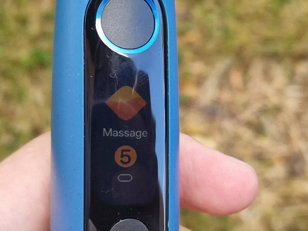 Xiaomi Oclean X10 režim masáž