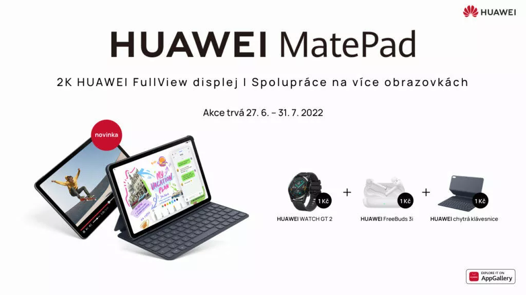 Huawei MatePad výhra akce first sale