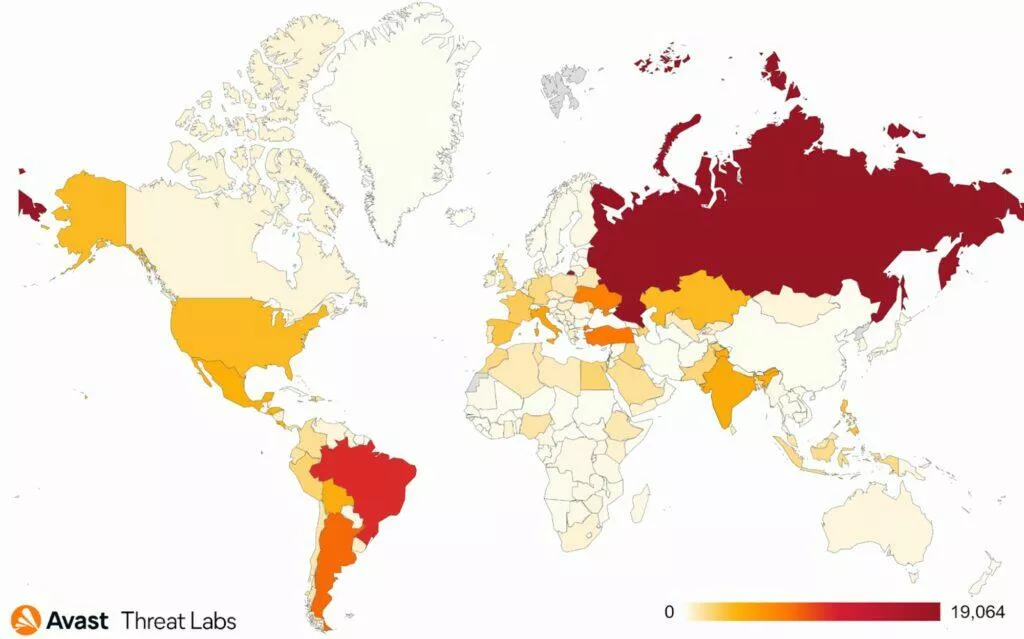 Android trojan SMSFactory Avast mapa