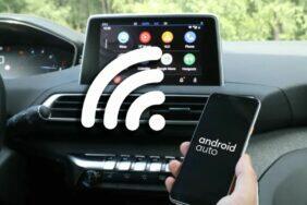 bezdrátové Android Auto dongle zařízení připojení