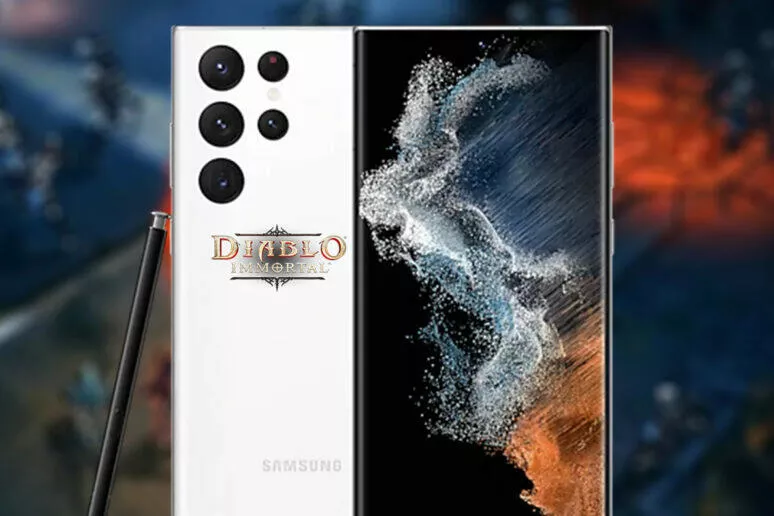 diablo immortal galaxy s22 ultra