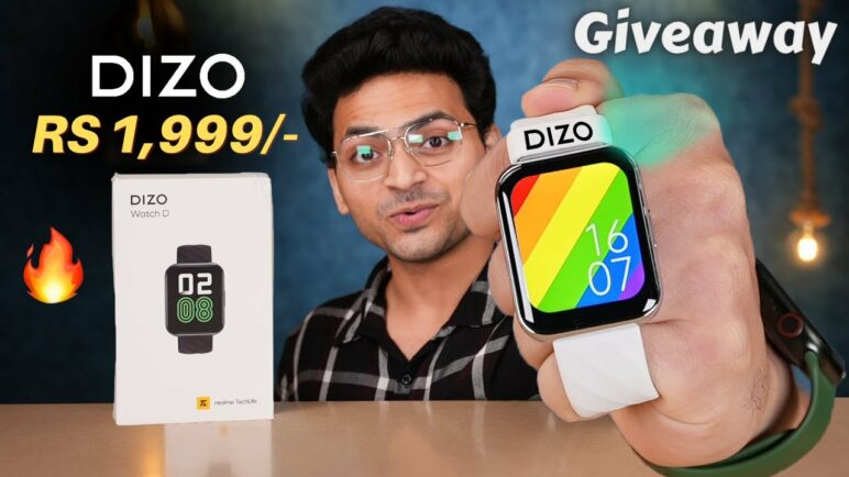 Dizo Watch D Unboxing & Review 🔥 | For Rs 1,999/- & Giveaway 🤩 | Best SmartWatch Under 2000 🚀