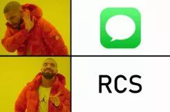 Google Apple iMessage RCS Drake