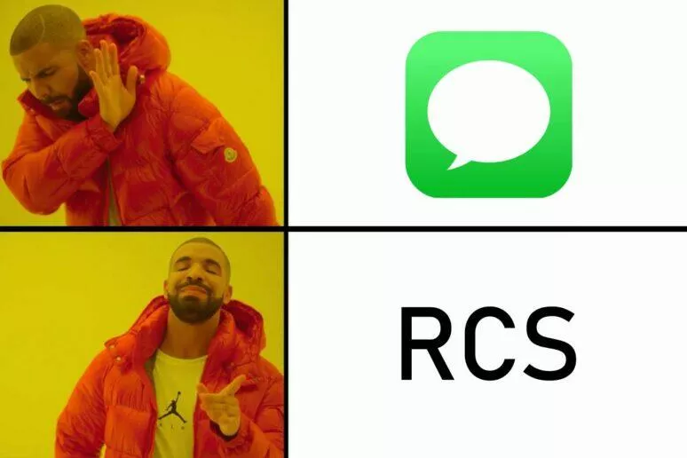 Google Apple iMessage RCS Drake Google Apple iMessage RCS Drake