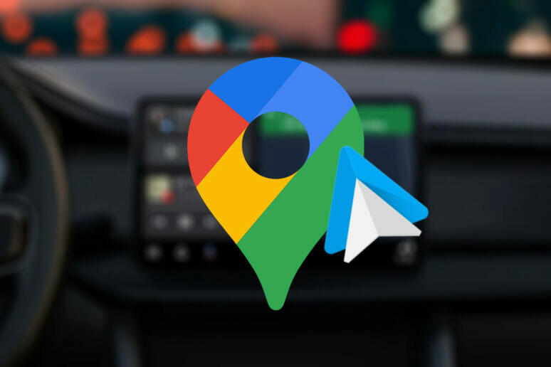 Google Mapy Android Auto tmavý režim problém