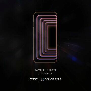 HTC VIVEVERSE vlajkový mobil pozvánka
