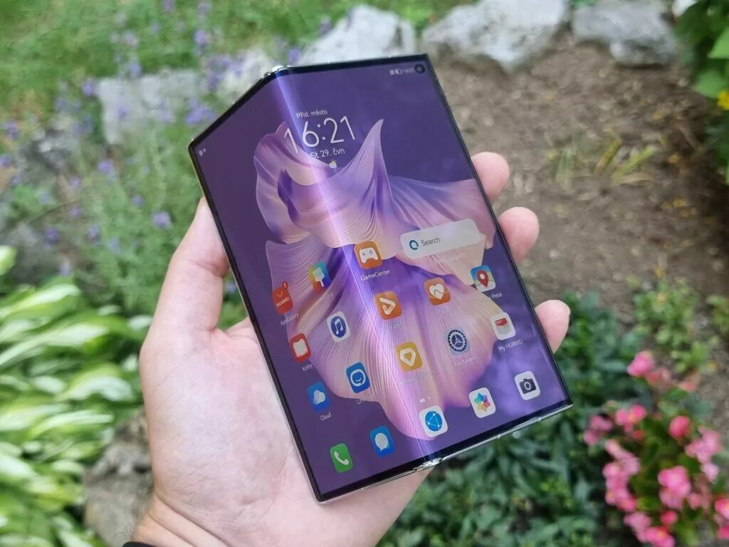 Huawei Mate Xs 2 testování displej