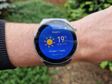 Huawei Watch GT 3 Pro počasí