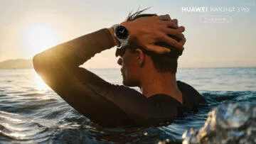 Huawei Watch GT 3 sport voda potapeni titan