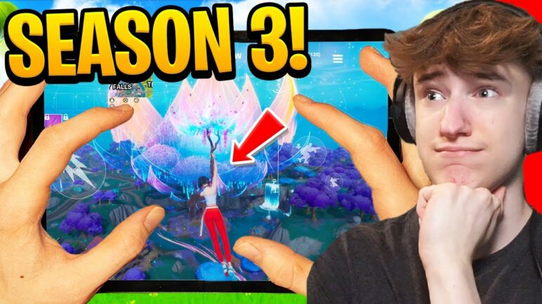 I Played SEASON 3 on Fortnite Mobile! (with 120FPS)