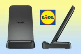 LIDL bezdrátová nabíječka Qi TRONIC sleva akce