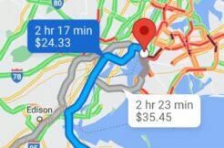 Mapy Google cena mýtného spuštění USA