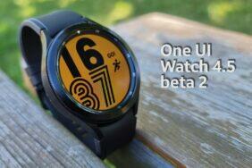 Samsung Galaxy Watch4 One UI 4.5 beta 2 Wear OS 3