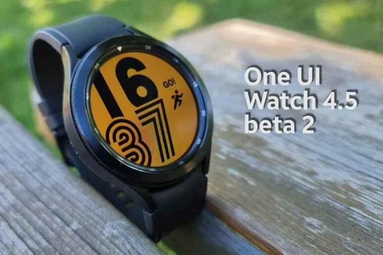 Samsung Galaxy Watch4 One UI 4.5 beta 2 Wear OS 3 Samsung Galaxy Watch4 One UI 4.5 beta 2 Wear OS 3