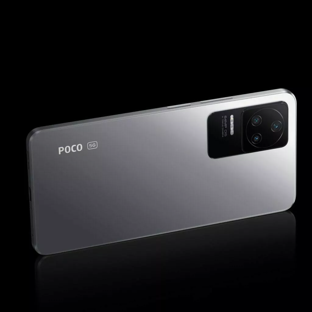 Xiaomi POCO F4 stříbrná