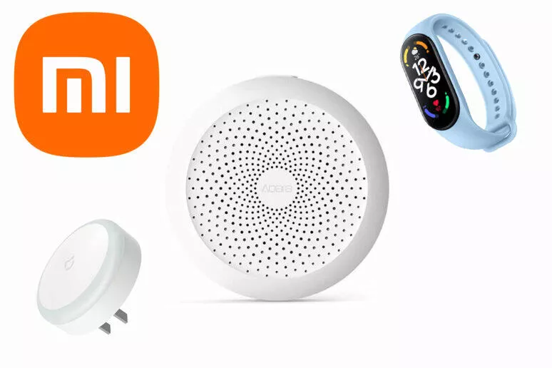 xiaomi produkty zigbee brána světlo mi band 7