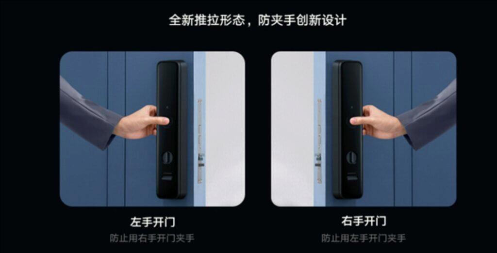 Xiaomi Smart Door Lock M20 chytrý zámek uvedení madlo