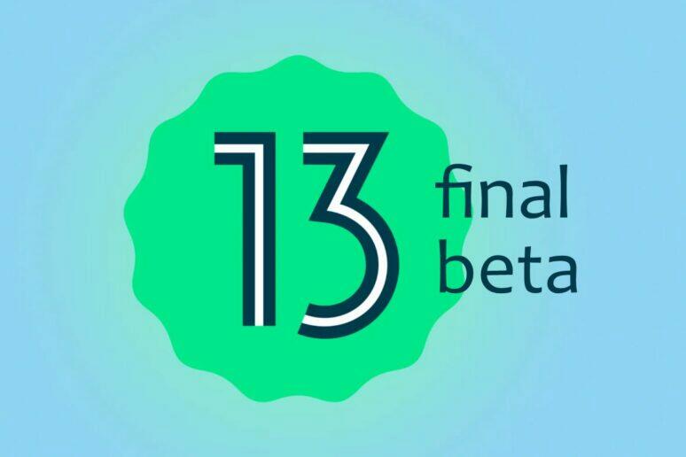 Android 13 poslední final beta