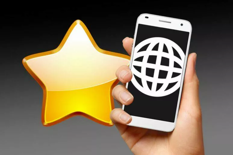 Android mobilní prohlížeč web záložky Android mobilní prohlížeč web záložky
