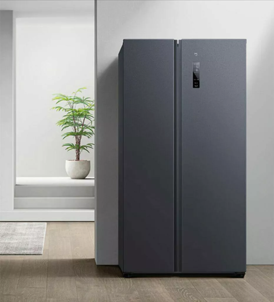 chytrá lednice Xiaomi Mijia 536L design displej