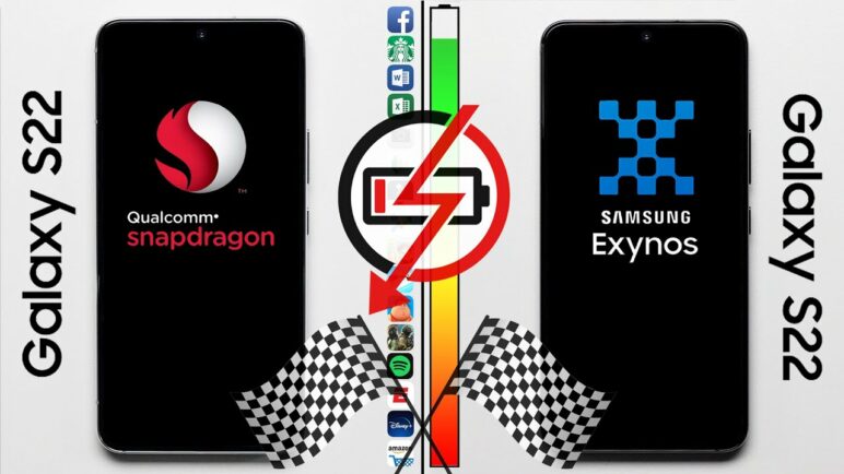 Galaxy S22: Snapdragon vs. Exynos Speed & Battery Test