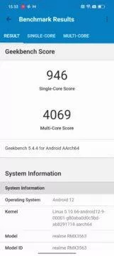 geekbench dimensity 8100