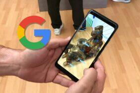 Google ARCore 3D VR nové mobily