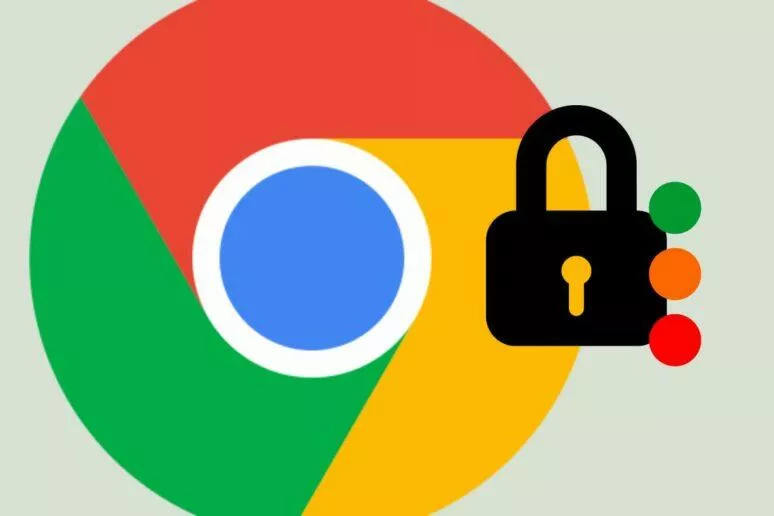 Google Chrome síla hesla hesel password strength indicator