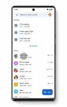 Google Duo Google Meet sloučení videochatování videohovory aplikace 4