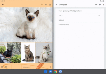 Google Keep přetahování obrázků ukázka Google Keep přetahování obrázků ukázka