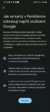 Google Peněženka Wallet náhrada Google Pay 2 nápověda