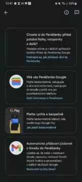 Google Peněženka Wallet náhrada Google Pay 6 nápověda