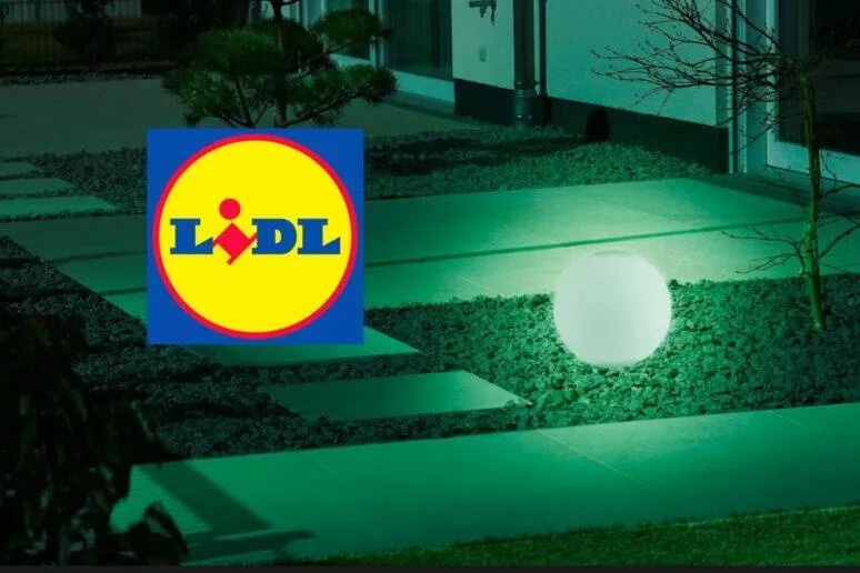 LIDL Livarno Home Zigbee LED RGB světelná koule