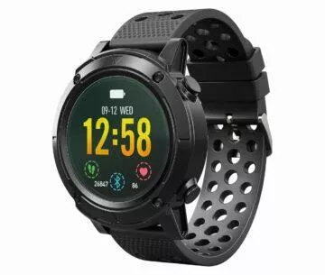 LIDL Silvercrest chytré hodinky GPS tlačítka