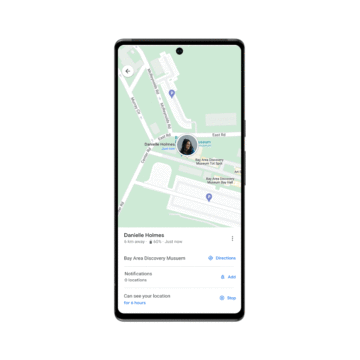 Mapy Google nové funkce léto 2022 upozornění sdílení polohy
