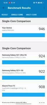 mediatek dimensity 8100 geekbench